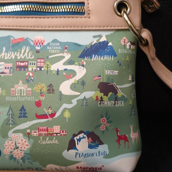 Spartina 449 Blue Ridge Mountains Crossbody Bag - Picture 8 of 11